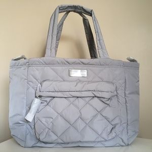 Marc Jacobs Quilted Nylon Baby Bag & Changing Pad